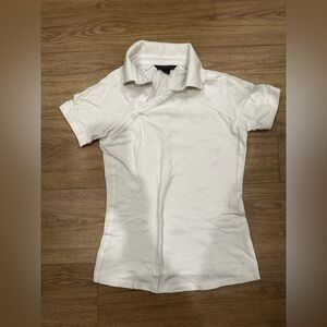 A/X Armani Exchange side button polo shirt